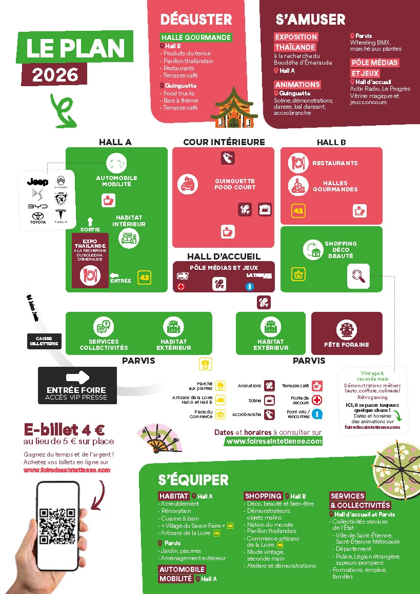 Plan de la foire 2026 