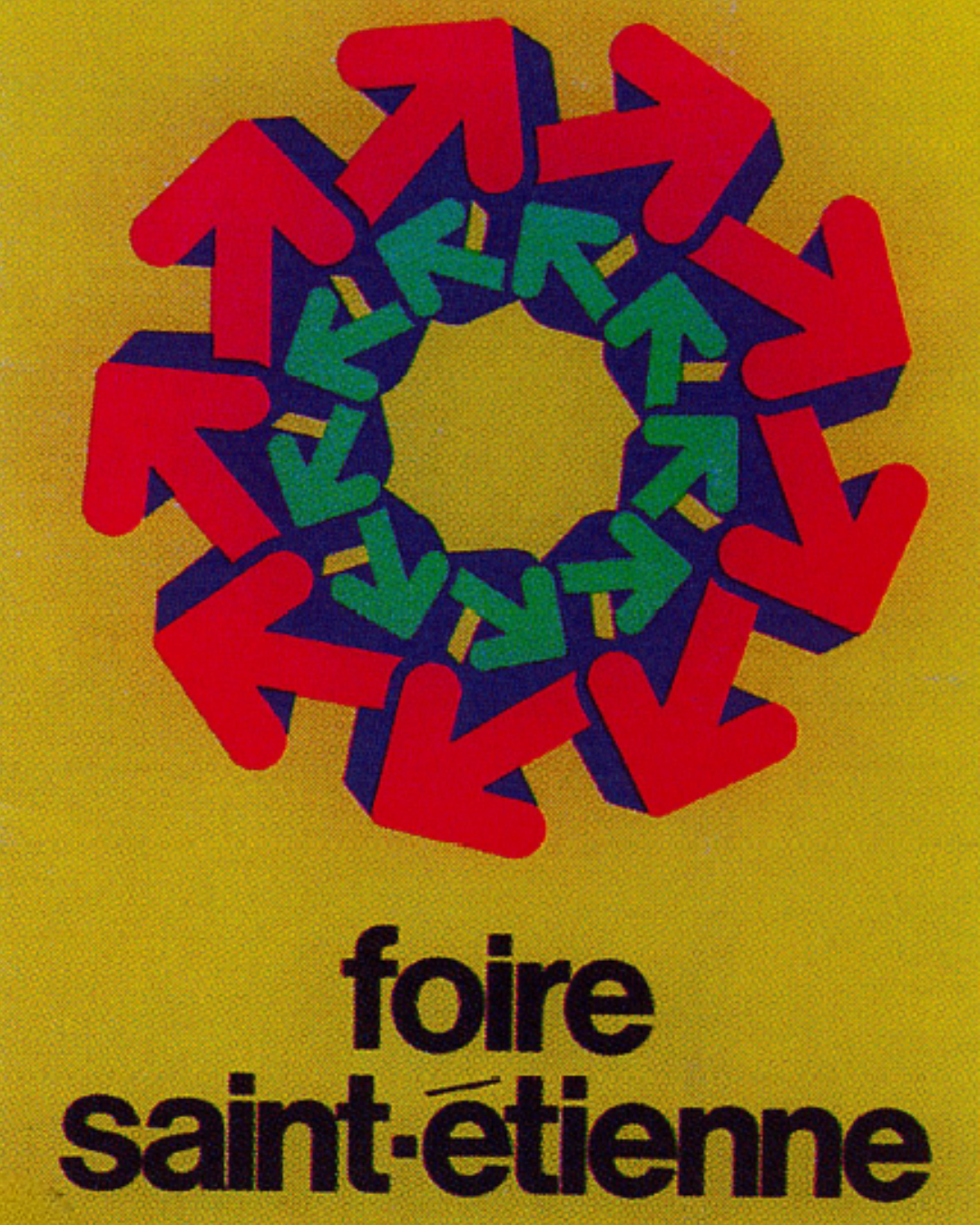 Affiche de la Foire de Saint-Etienne 1980