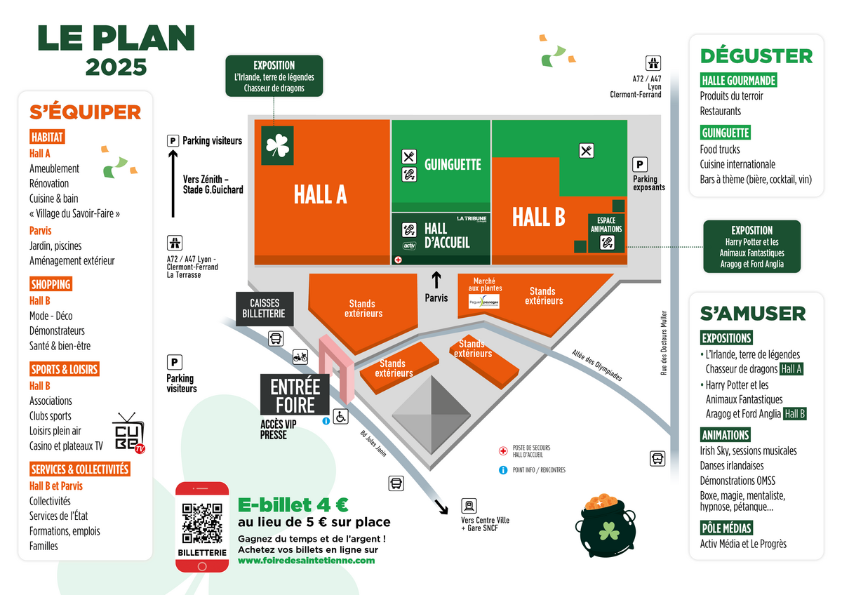 Plan du salon 2025